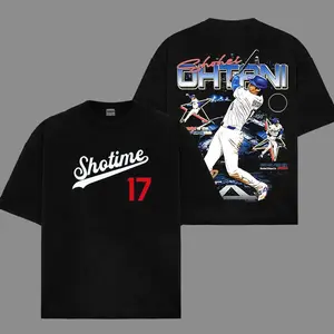 Shohei Ohtani 17 T-Shirt, Sweatshirt, Hoodie, Premium Cotton, Shotime Fans, Ohtani-san Graphic Tee, Shotime Fans, Unisex Cotton Baseball Shirt, Game Day OutFit FXR