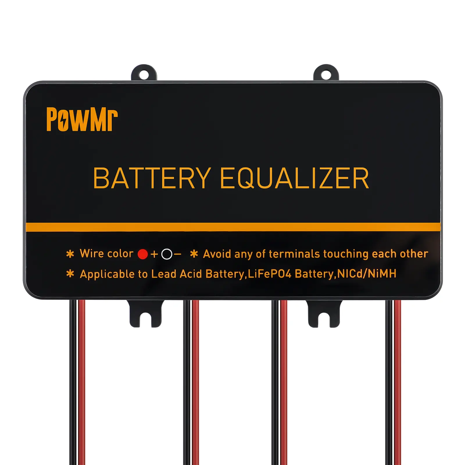 PowMr Battery Equalizer 48V - Battery Voltage Balancer,for 4×12V or 8×12V or More Battery Bank Extend Battery Life 1 Year and More, Support Gel Flood AGM Battery HA02 Balancer