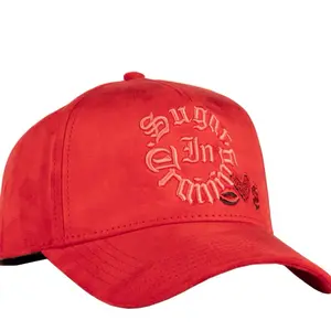 Jc Hats SUGAR Red SnapBack for Man - red Snapback Cap with Distinctive Logo Design