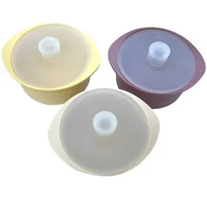 Silicone Steamer & Handle Lid For Ramen and Microwave, 6 In Wide, Ships from USA