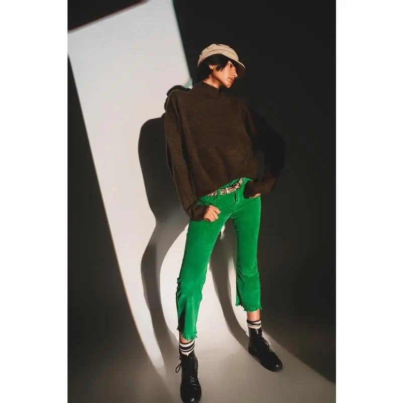 Corduroy Flare Pants