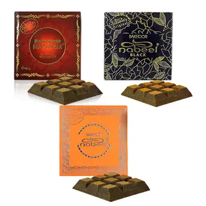 Nabeel Perfumes Variety 3-Pack Bakhoor - Nabeel, Nabeel Black, and Nasaem, 40g each Nabeel Perfumes Variety 3-Pack Bakhoor - Nabeel, Nabeel Black, and Nasaem, 40g each