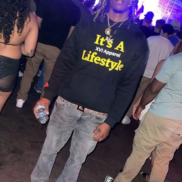 XVI Apparel "It's A Lifestyle Puff Print Hoodies"