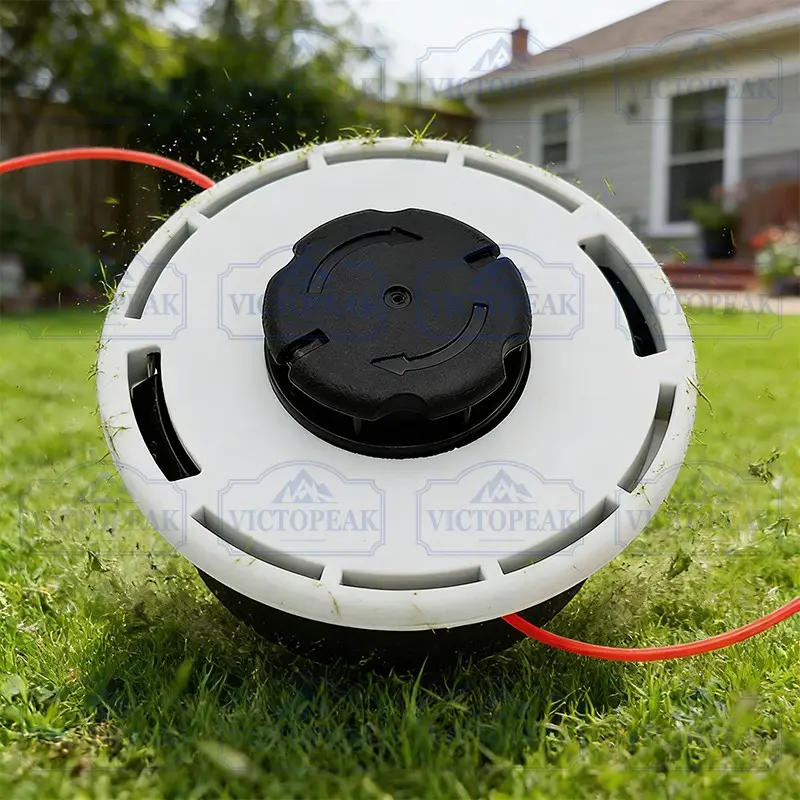 High-Quality Lawn Mower Replacement Blade, Nylon Anti-Tangle Cutting Trimmer Head, Plug-And-Play, M10*1.25mm Thread, Grass Trimmer Accessories