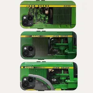 John Deere Green Phone Case, Tractor Tough Phone Case Suitable for iPhone 17-11 Pro Max/Plus and  Samsung Galaxy S23-25