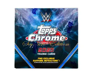 2025 Topps Chrome WWE Sapphire Edition Wrestling Hobby Box