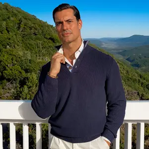 Kennebunkport Navy Cotton Sweater Kennebunkport Navy Cotton Sweater