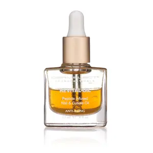 Dermelect Revital-Oil Nail & Cuticle Treatment - for Dry Damaged Cuticles with Protein Peptide, Moisturizes, Soothes, Repairs Cuticles & Nails 0.4 oz