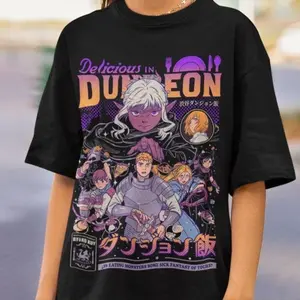 Anime Manga Shirt, Japanese Anime, Delicious in Dungeon Shirt