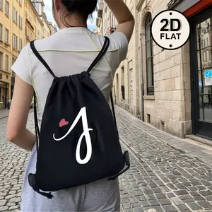 Unisex Casual Drawstring Backpack, Lightweight Durable Travel Bag, Gym & School Use, All-Season Sports Shoulder Bag
