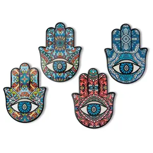 Coaster Hamsa Evil Eye - Stylish Tableware for Kitchenware