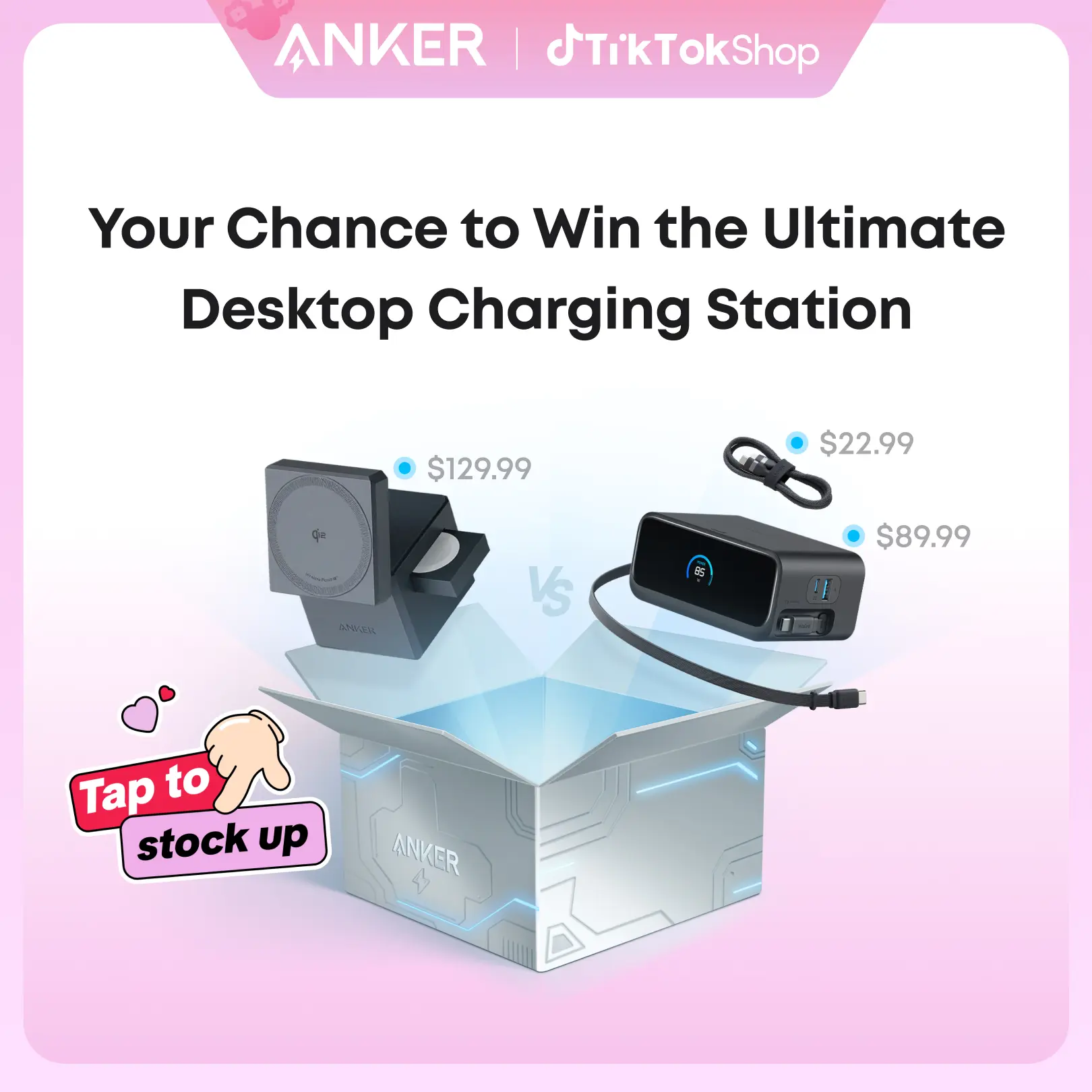 Anker Desktop Essentials Blind Box | Power Bundle, Space-Saving, Fast ...