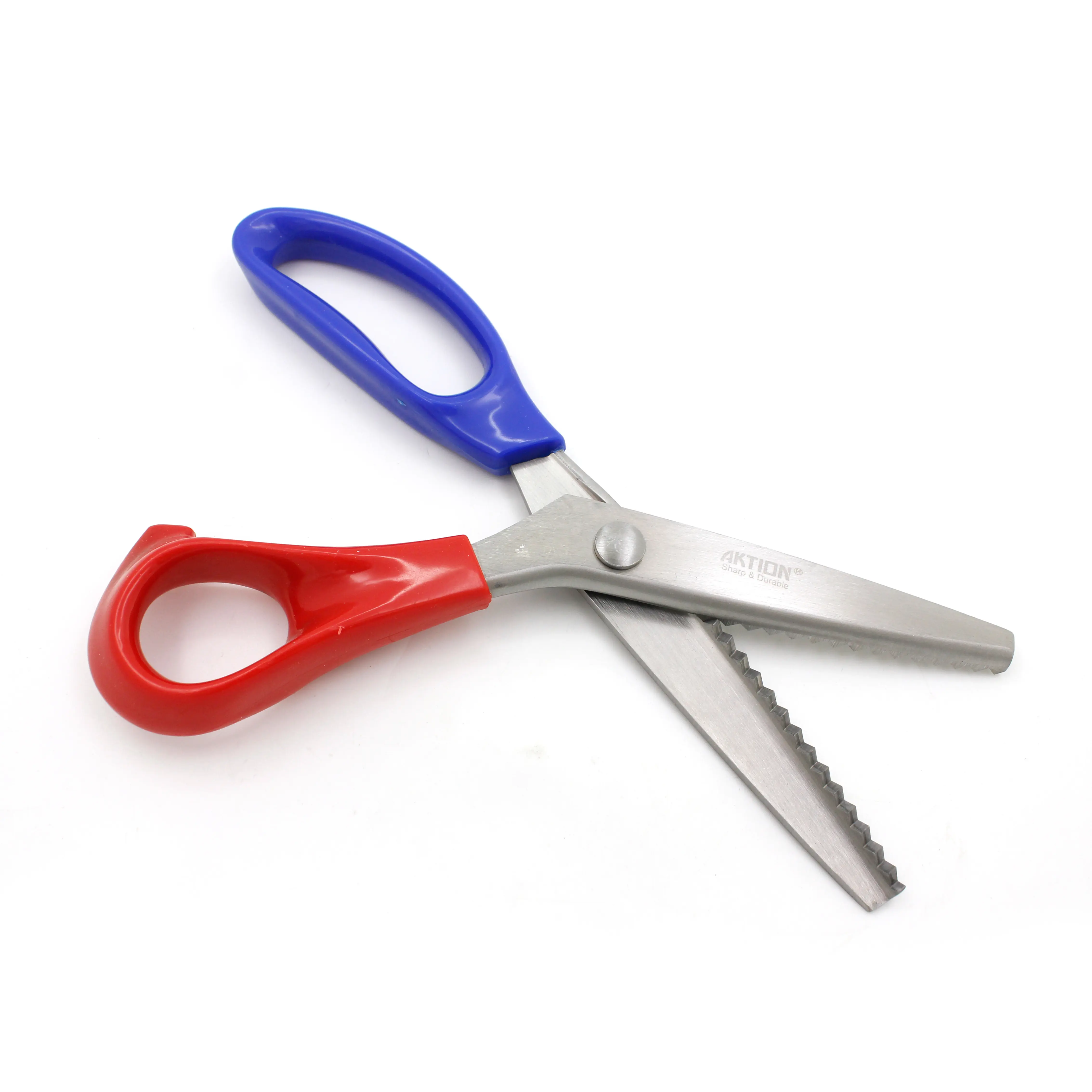 Pinking Shears Reliable Cutting Results Scissors High Hardness for Crisp Clean Cuts Corrosion Resistant for Long Term Performance