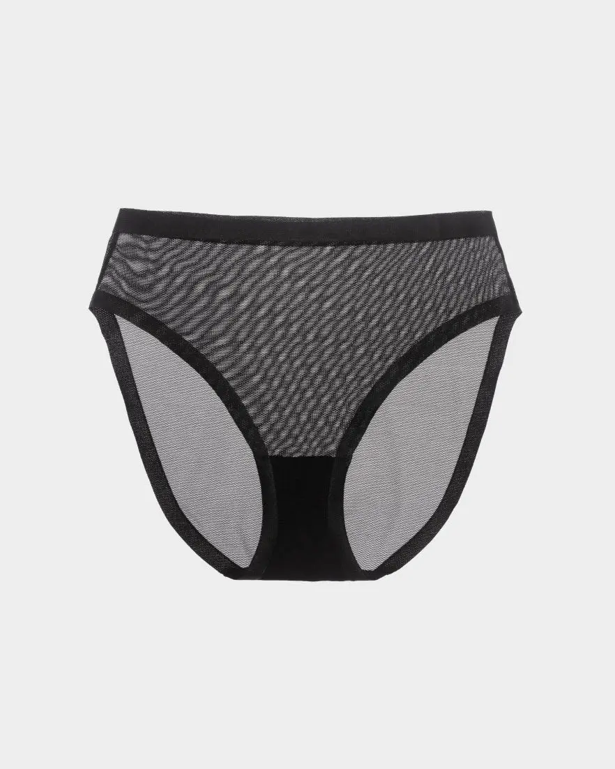 Black Mesh Highwaisted