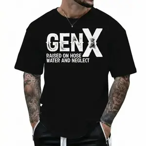 Gen X Shirt, Generation X Sweatshirt, Raised on Hose Water and Neglect Nostalgia Hoodie, 1980 Birthday Gift,  Gen X Shirt Unisex