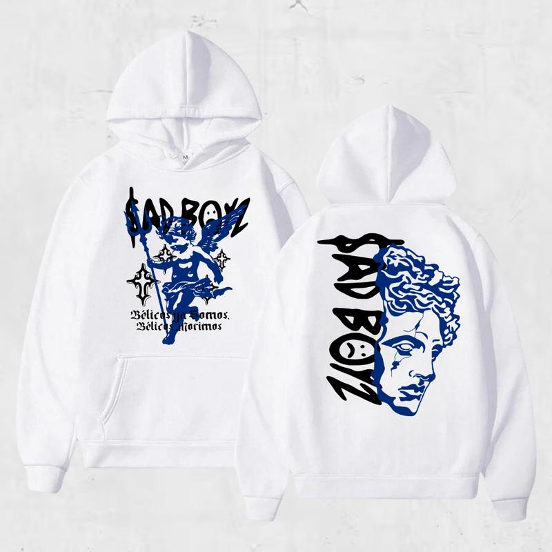 Sad Boyz Junior H Graphic Tshirt, Vintage Hip Hop Rap Shirt, Junior H shirt, Junior H Merch Shirt, Unisex Tee, Gift For Fan, Top Womenswear, Top Menswear, For Men, Ful Size