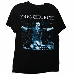 Eric Church Mens Black T-Shirt