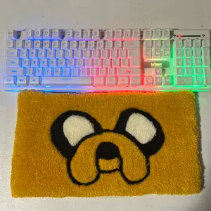 Custom Tufted Jake The Dog Keyboard Rug