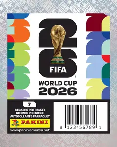 Sealed Pack: Panini Official 2026 FIFA World Cup Stickers, Retail Version, Officially Licensed Soccer Collectibles