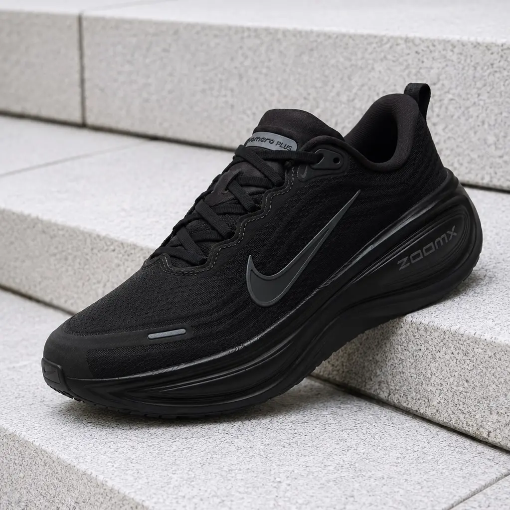 Nike Vomero Plus Black Men's Fashion Sneaker New Nike Vomero Plus Black Men's Fashion Sneaker New