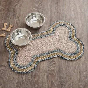 Kayley Dog Bone Braided Rug