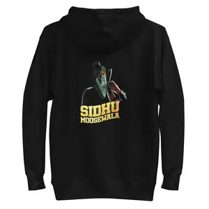 Sidhu Moose Wala Hoodie | Dark