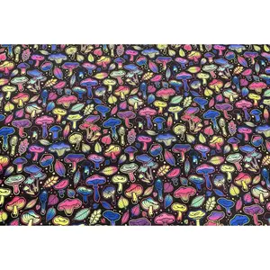 Mycelium Marvel - Stretchy Lining Fabric