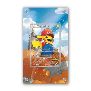 Mario Pikachu 294/XY-P - Exclusive Pokémon Extended Artwork Display Case