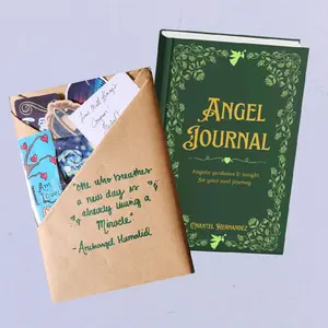 Angel Journal by Chantel Hernandez - Includes Angel Reference Guide for Soul Journey Guidance & Insight
