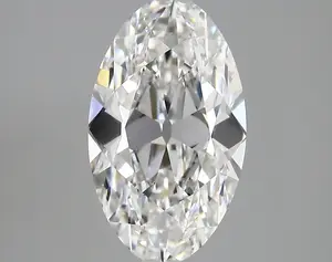 3.13ct E VVS2 Moval