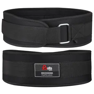 Weight Lifting Belt for Men & Women Gym Support Belt Heavy Duty Nylon Workout Belt for Squats Deadlift Fitness Training
