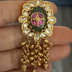 Women's Heritage-Style Adjustable Fitted Ring, Elegant Indian Fashion Costume Jewelry, Adjustable Fitted Rings