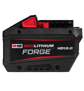 Milwaukee M18 FORGE HD 12.0 Ah Battery Pack no wraparound