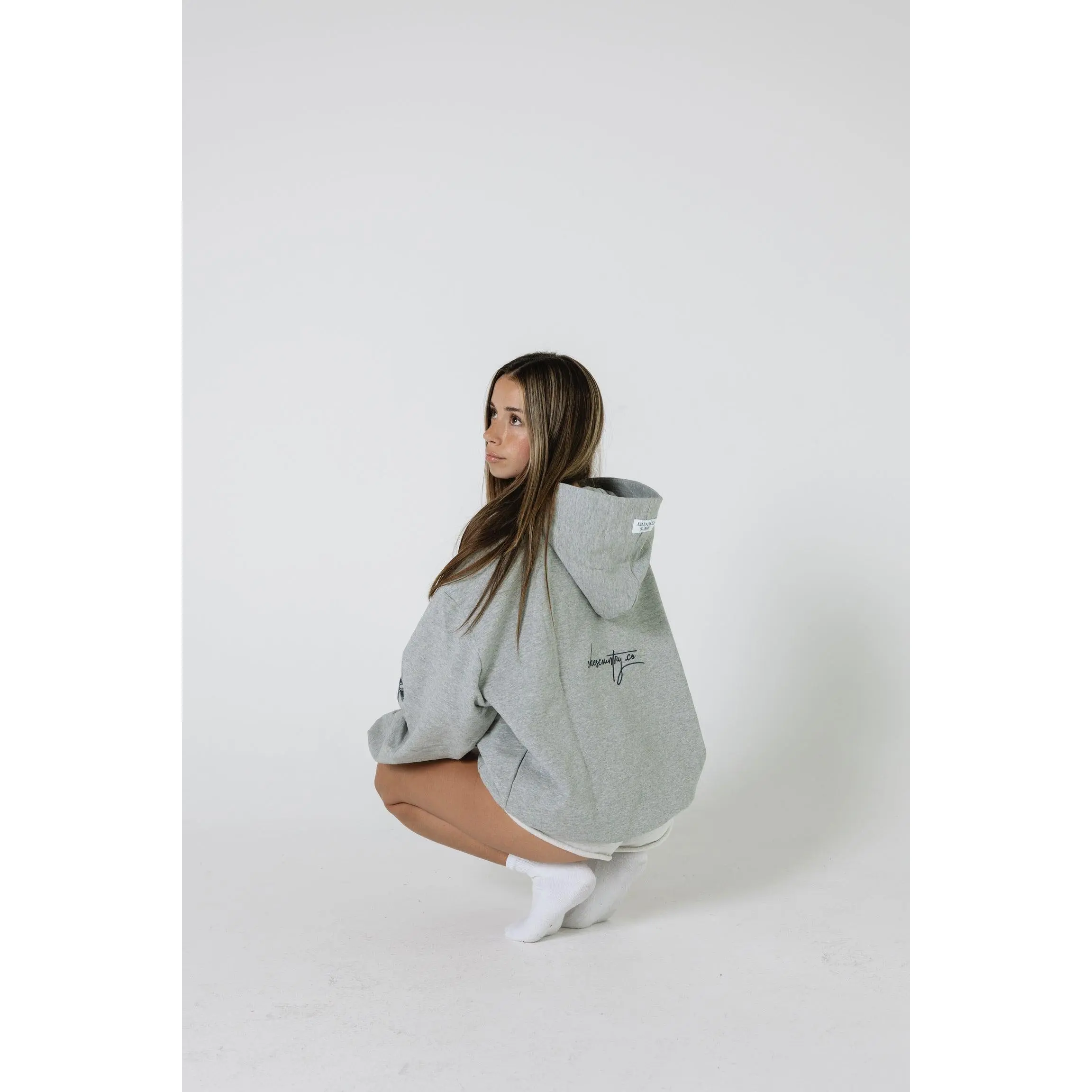 Embroidered Cross Hoodie