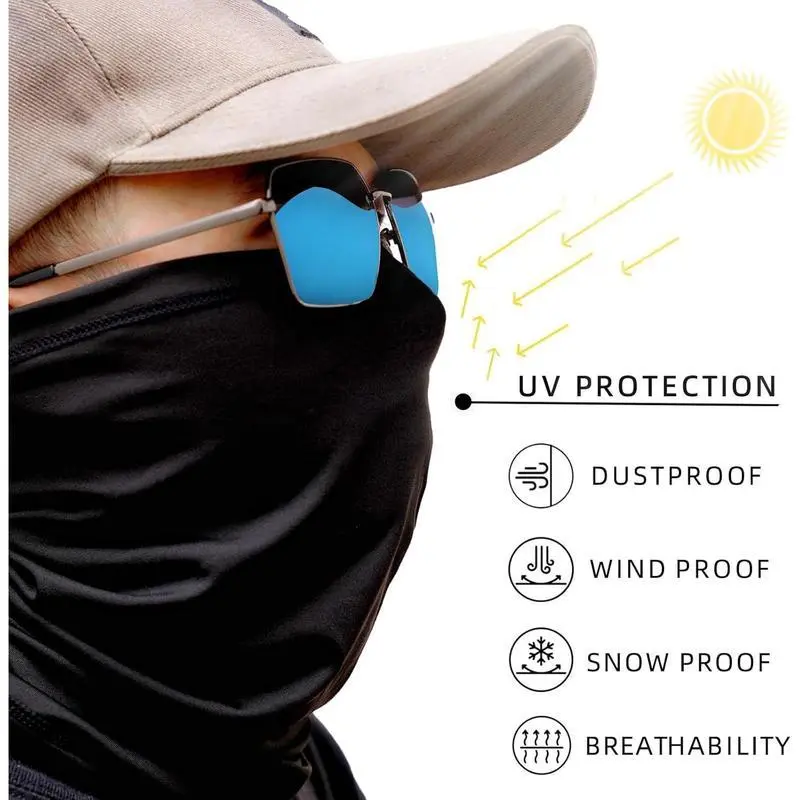 Gaiter Mask,Sun Cooling Scarf,Balaclava Bandana Cover for Men Women Gaiter Mask,Sun Cooling Scarf,Balaclava Bandana Cover for Men Women