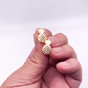 Gold Filled Pineapple Studs