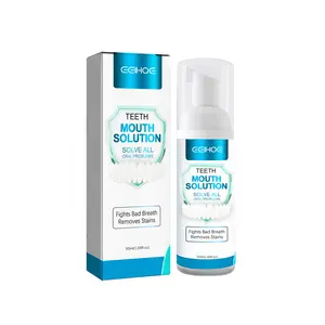 2PCS EELHOE Mouth Mousse Toothpaste Teeth Clean Teeth Remove Tartar Stains Yellow Teeth Whitening Teeth Fresh Breath