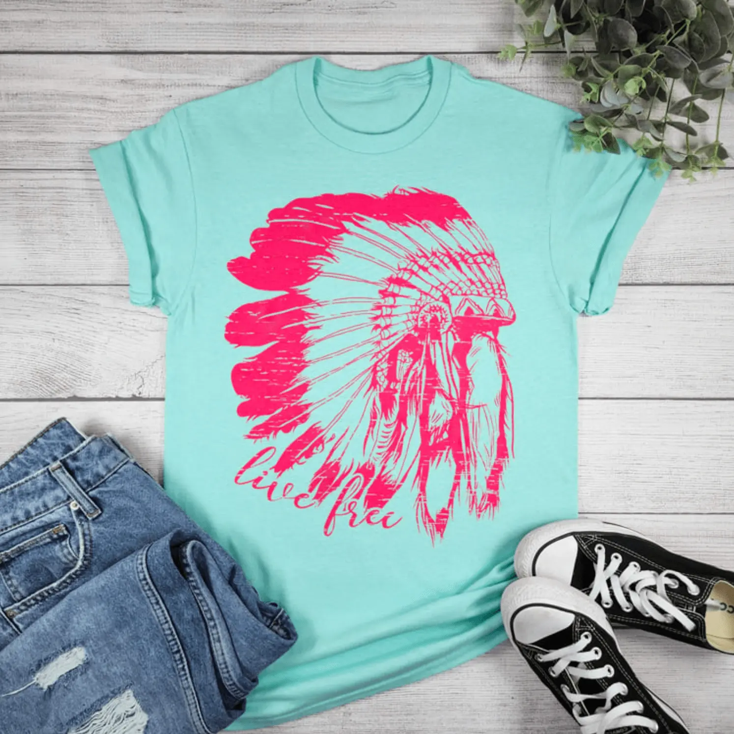 Live Free Graphic Tee
