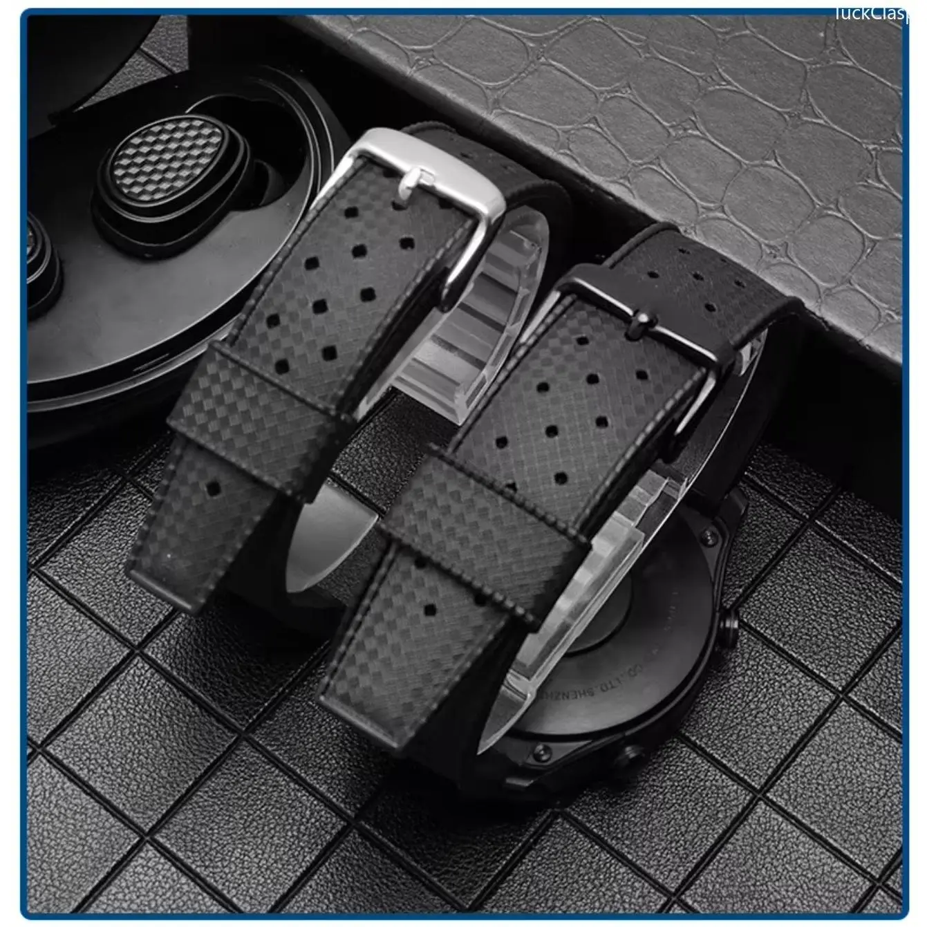 New Sport Diver Silicone Watch Band – Soft, Waterproof, Pin Buckle, Fits 20mm & 22mm Lugs, Bright Multi-Color Options for Spring & Summer