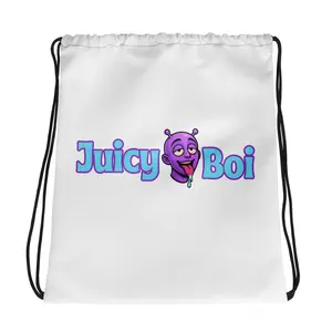 Official Juicy Boi Drawstring bag