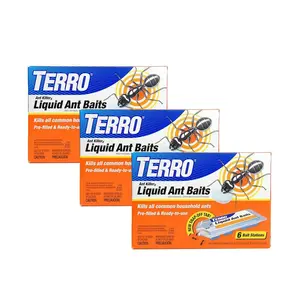 Liquid Ant Baits-3 Pack, 18-Baits Total