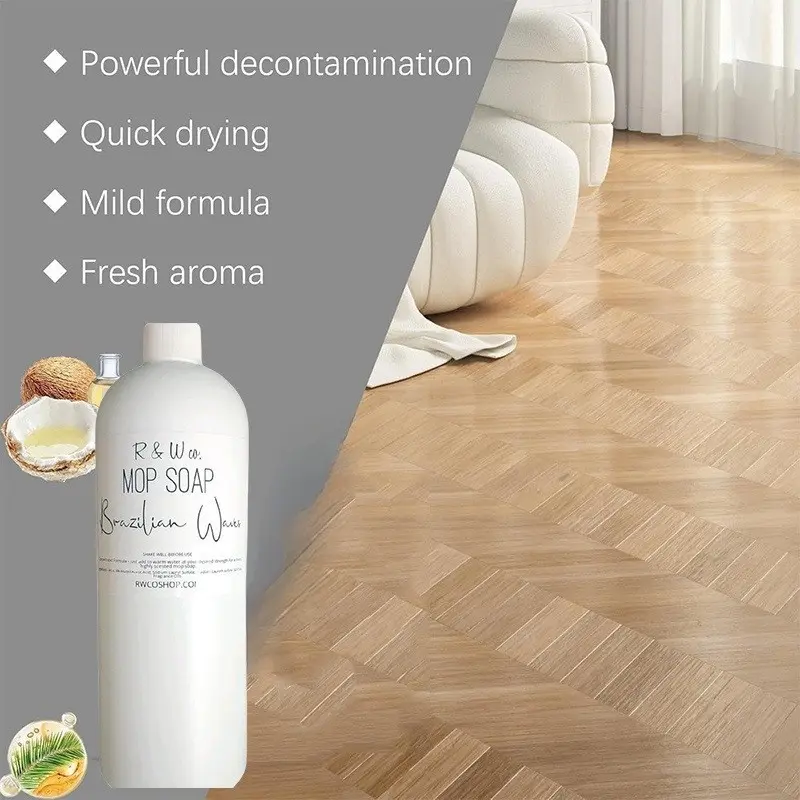 Mop Soap for Floor Cleaning, Liquid Household Floor Cleaner, Ideal for Bathroom and Kitchen, Effective Floor Maintenance Solution