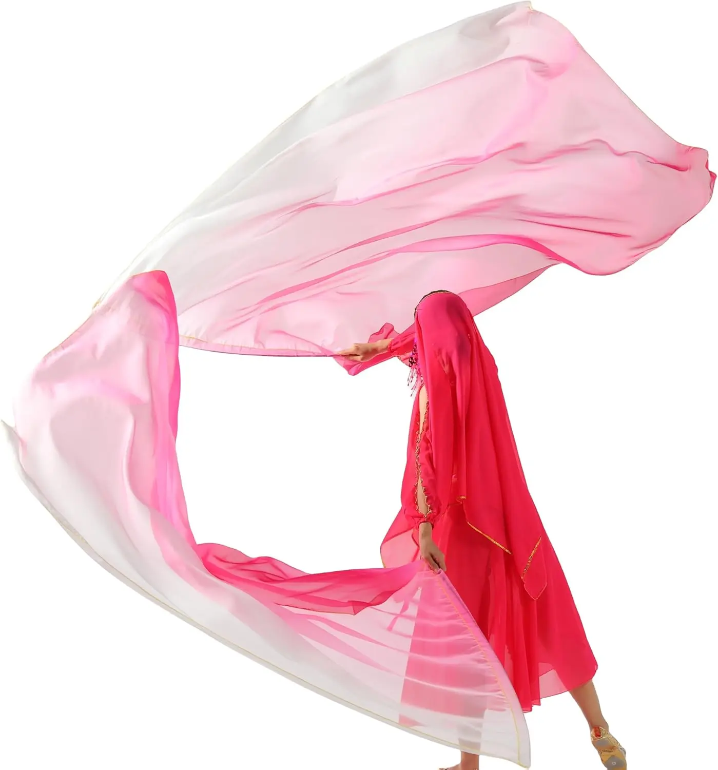55x78 Worship Flag Set(2 Flags + 2 Rods + 1 Storage Bag) Praise Dance Flags for Worship Banderas de Danza