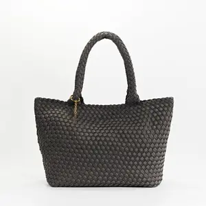 Calliope Neoprene Handwoven CarryAll Tote