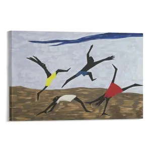 Harriet Tubman Series by Jacob Lawrence Home Decor Poster Canvas Poster Bedroom Decor Sports Landscape Office Room Decor Gift Frames Ornaments Wall Artistic Decoration Photo