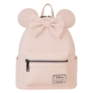 Minnie Mouse Checkered Texture Mini Backpack