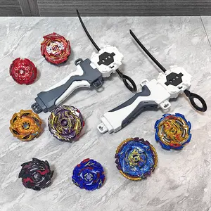 Boys Battle Gyro Set with Handle Launcher & Combat Discs, Interactive Magic Gyros for Teens, Perfect Gift for Christmas, Halloween, Thanksgiving, New Year