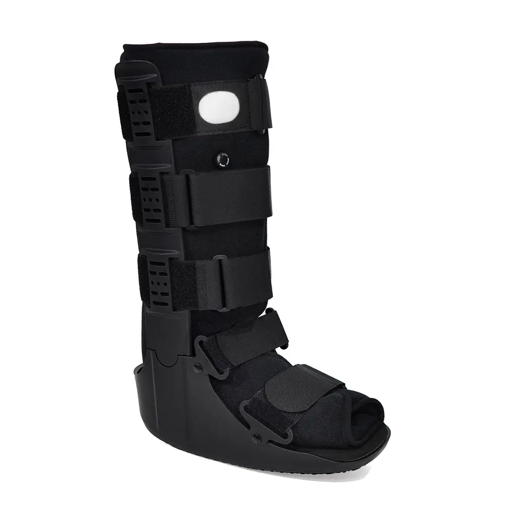 High-Top Adjustable Medical Cam Boot for Adults, Breathable Protective Gear for Post-Surgery & Sprain Recovery with Enhanced Stability