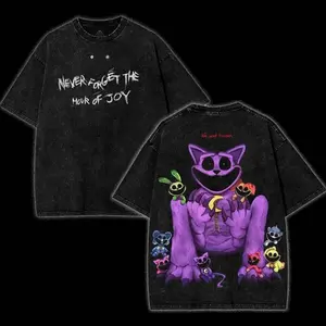 CatNap Poppy Playtime Shirt, Prototype Poppy Playtime Chapter 5 T Shirt, Scary Game Fan Gift, Graphic Game Tee E