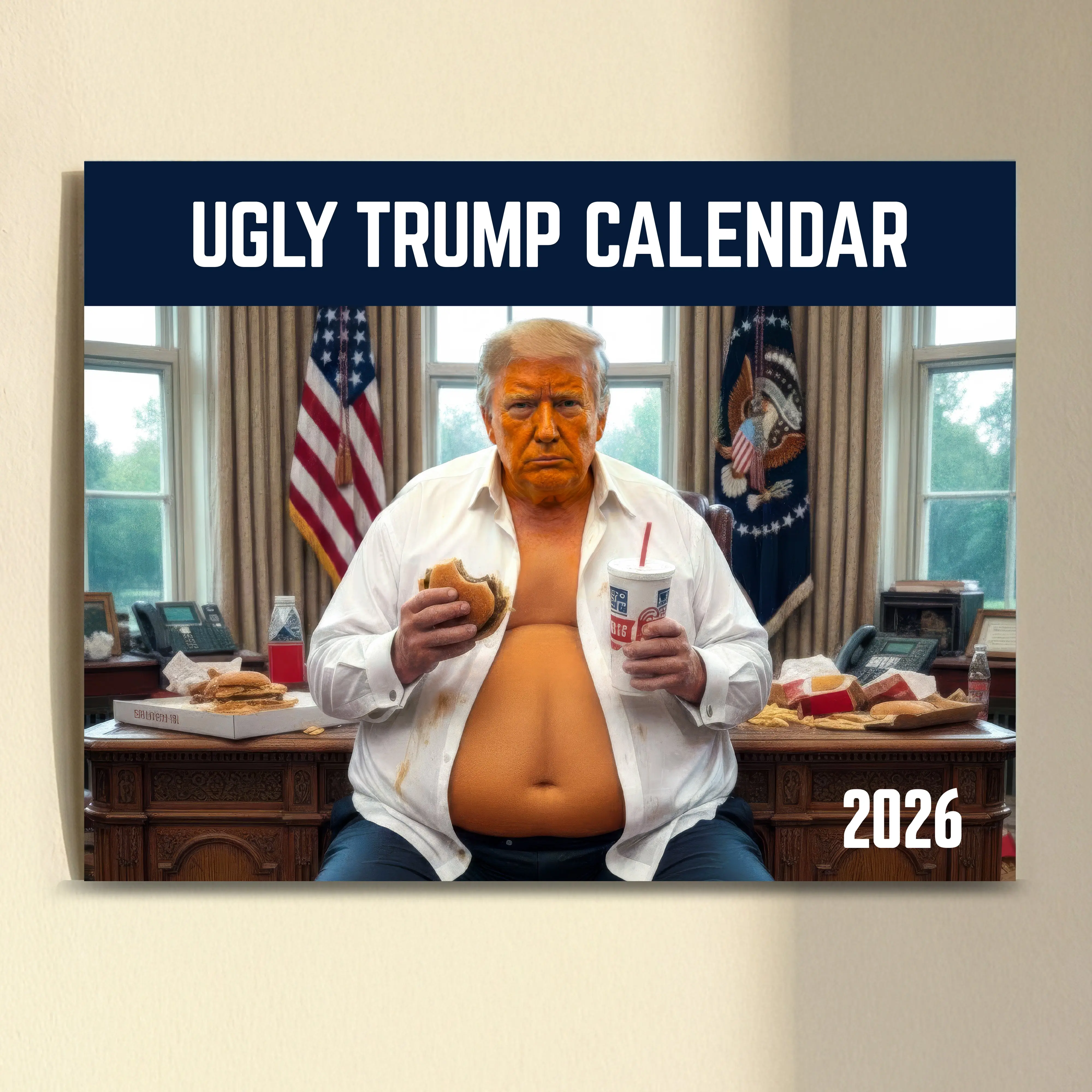 Ugly Trump Calendar 2026